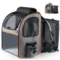 Stock Storage Fast Deliver Airline Approved Expandable Cat Dog Pet Backpack Carrier Dog Travel Bag