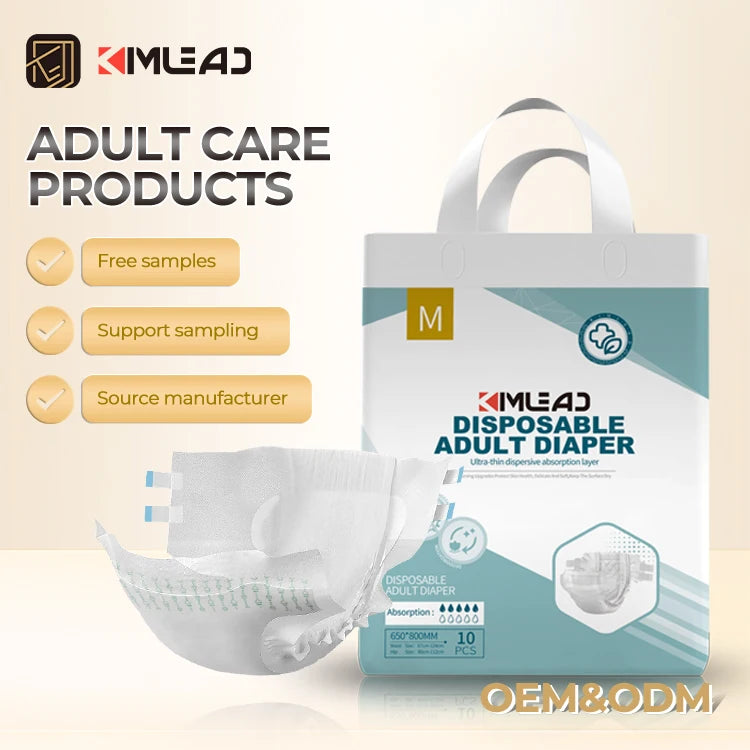 Kimlead Pads Adult Diaper Old Female Adult Diapers Diapers for Adults Xxl