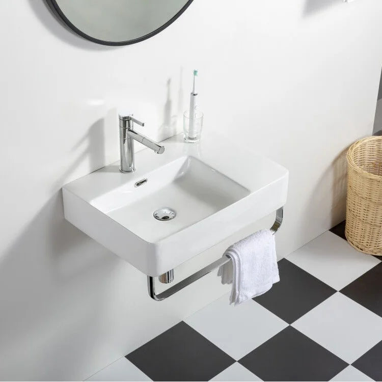 Luxury Vanity Hand Wash Ceramic Basin for Hotel Modern Bathroom Sink