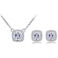 Top Icy Hip Hop Jewelry Iced Out Big Diamond Earrings Gold Plated Square Cubic Zircon Earrings for Women Fine Jewelry Studs