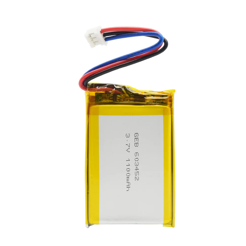 High Capacity Lipo 603452 653450 603450 1100mah 3.7v Lithium Polymer Ion Battery Cells Lipo Battery