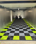Arlott Best Seller Garage Floor Tile Best Click-Ventilated Vinyl Flooring for Villas Car Wash Drainage Project Solution