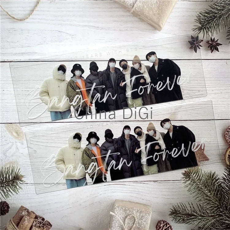 China Factory Kpop Picture Printing ID Clear Card Custom K-pop Plastic Transparent Clear Postcard PVC