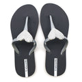 Women's Summer Flip Flops Metal Buckle Strap Flat Sandal with EVA Rubber Insole Massage & Anti-Slip Features Beach Autumn Season