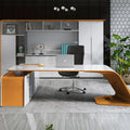 Modern Office Secretary Desk Factory Direct Wholesale Luxury Modern Wooden Boss Desk Manager Office Table