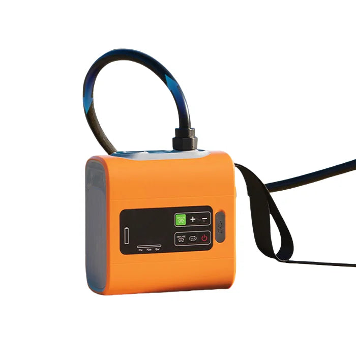 Water Sports Inflatables High Pressure 22 PSI Active Cooling System Dual Stage Inflation Auto-Off Electric Air SUP Boat Pump