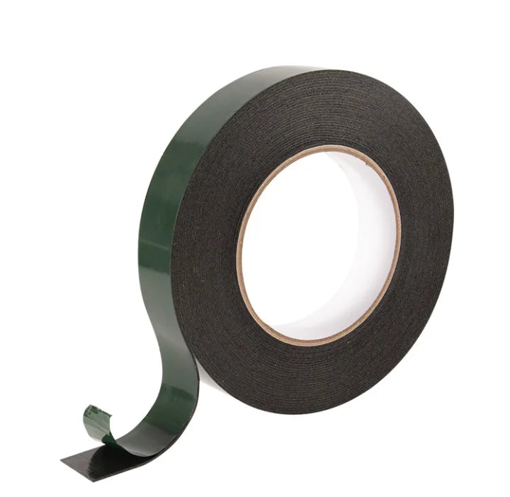 Red Green Blue Liner Film Single Double-Sided Solvent Acrylic Self Adhesive Black PE Foam Tape for Automotive Car Auto Sealing