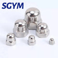 304/201 Stainless Steel 316 Cap Nut Decorative Nut Hex Cap M3 M4 M6 M8 M10 M12 M16 M20