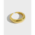 New Fashion Simple Design S925 Sterling Silver Rings for Women HJZ654