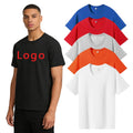 Custom Crop t Shirt Men Embroidery 180 Gsm T-Shirt Business Advertising Promotional Work Shirts Embroidery t Shirt Custom logo