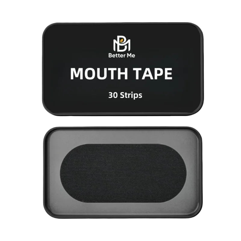 Low MOQ 1 Custom Logo Soft Eco-Friendly Breathable Anti-Snoring Mouth Tape for Sleeping