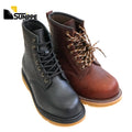 High Quality Goodyear Welt Steel Toe Safety Boots for Men Western Cowboy Style Oil & Work Resistant for Winter & Summer Use