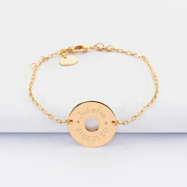 2022 New Design 925 Silver Circle Bracelet Custom Bracelet Jewelry for Women