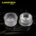 Asymmetric 20*40 Degree Step Light Lens / 20mm Waterproof 3535 3030 Led Wall Washer Lighting Lenses