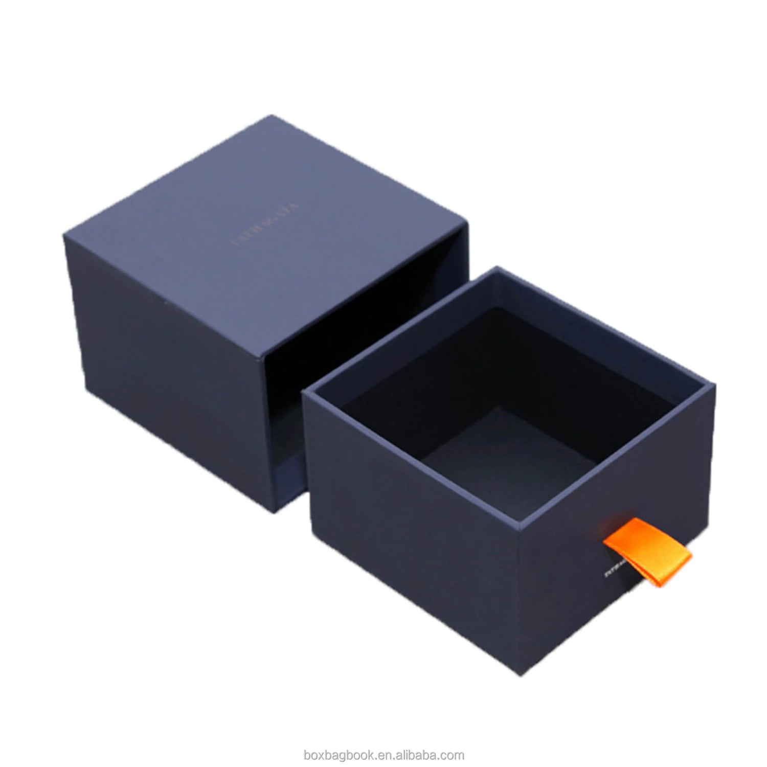 Logo Printed Sliding Drawer Gift Box Packing Custom Design Rigid Thick Luxury Drawer Gift Boxes Garment Apparel Clothing Drawer
