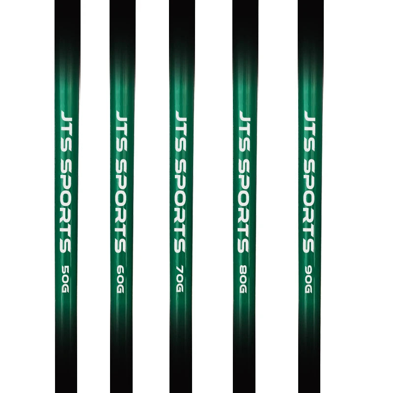 Matte Glossy Light Dark Green Graphite Golf Shaft for Driver Wood Hybrid Iron Wedge Putter Carbon Shaft for Man Woman Junior