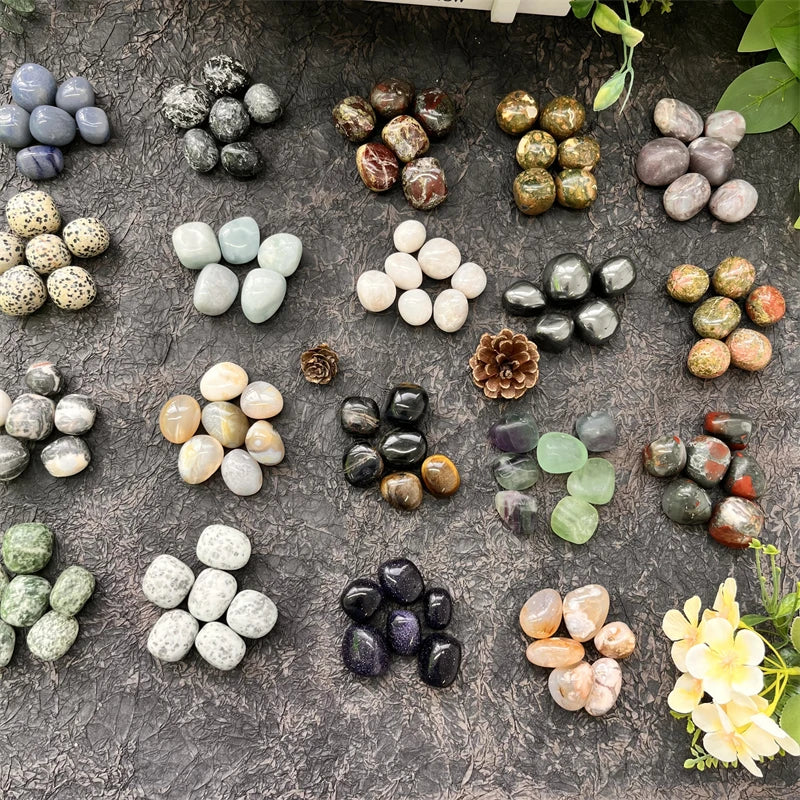 Hot-sale Natural Crystal Tumble Mixed Material Tumble Gemstone Tumble Stone for Healing