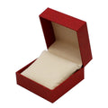 Wholesale Simple Design Custom Color Leatherette Paper Watch Storage Box With Pillow Cardboard Jewelry Box