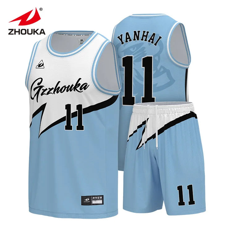 Custom Your Own Team Basketball Uniforms Fashion Design Basketball Jersey Set Sublimada Uniforme De Baloncesto