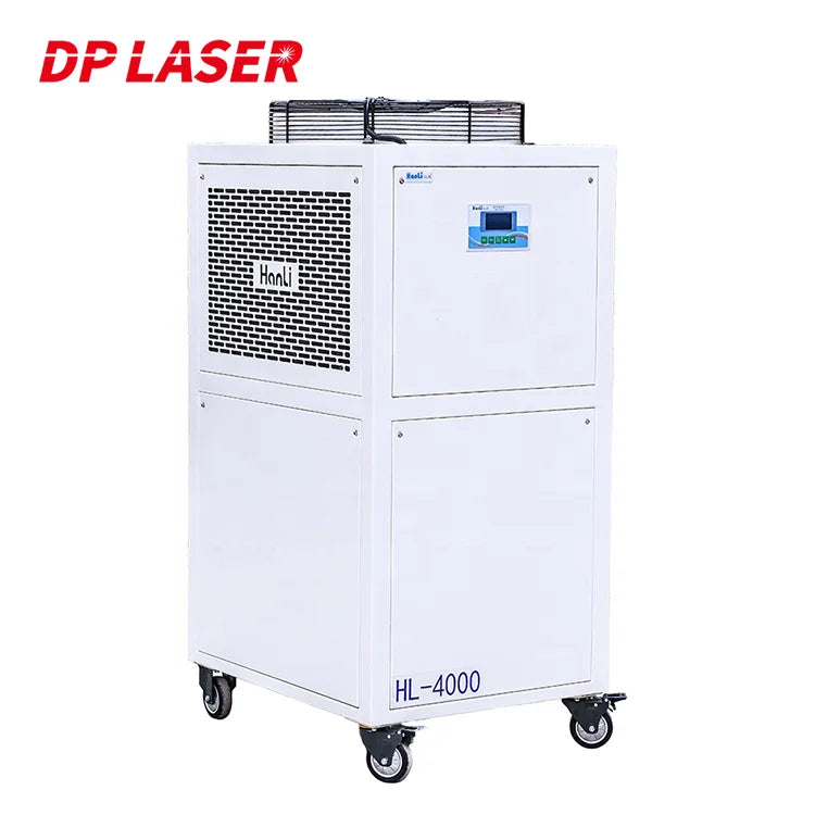 HanLi HL-4000 4000W 4KW Fiber Laser Cutting Machine Water Chiller