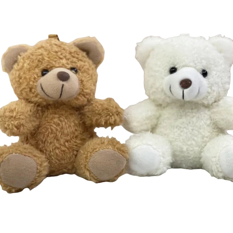 Wholesale Plush Mini Small Teddy Bear Keychain Toys Peluches Cute Stuffed Valentine's Day Teddy Bear Plush Dolls Bears Keychain