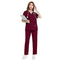 42168 Hot Sell Quick-dry Custom Nurse Accessories Nurse Head Cover Scrubs Jumpsuit Sets Nurse