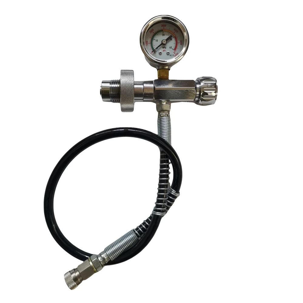 PCP Paintball DIN Fit HP Air Filling Station With 20'' Hose
