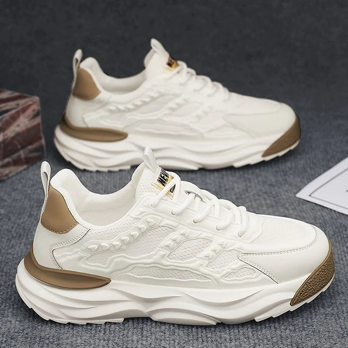 Y 39-44 Waking Style Trendy Shoes Men's Casual Breathable Running Thick-soled Platform Soled Shoes Sneaker for Men