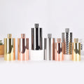 500ML/1000ML Stainless Steel Metal Water Whiskey Liquor Flagon Set Portable Hip Flask Bottle with Leather Bag for Business Gifts