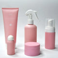 High-End Skin Care Cosmetic Plastic Toner/Lotion Packaging Screw Cap Bottles with PET Material and Screen Printing