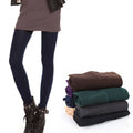 Women New Korean Style Elastic Autumn Winter Seamless Leggings Long Pants One-piece Wear Fleece Brushed Leggings