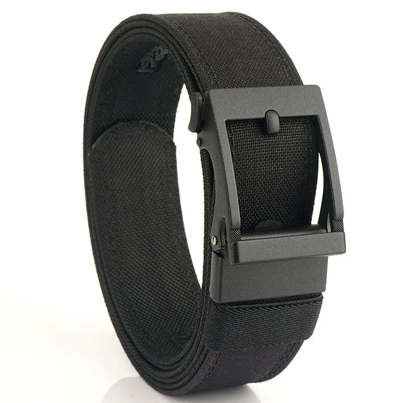 3.8 Double Layer Thickened Tactical Waistband Multifunctional Automatic Buckle Upgraded Tactic Belts for Men