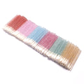 Crystal Mascara Wands Applicator Diamond Disposable Lip Brushes Cosmetic Eyelash Brush Women Make up Brushes Tools