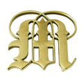 Zinc Alloy Belt Manufacturers Antique Brass Hardware Hollow logo Strap Bags Clip Buckle for Belt Parts