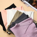 Factory Wholesale Breathable Quick-Dry Thin Casual Summer Style Women Ribb Knitted Vest V Neck Solid Sleeveless Nylon/Cotton