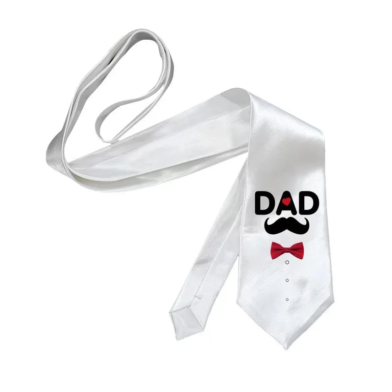 Decor Custom Logo Printable Necktie Sublimation Blank Tie for Father/Wedding/Party/Grad