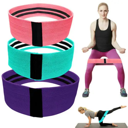High Elastic Non slip Hip Circle Booty Resistance Bands for  Deep Squat Glut