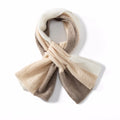 Twisted Knitted Cashmere Scarf Christmas Gift Cashmere Scarf