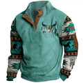 Spring and Autumn Men's Standing Collar Sweatshirts Hot Selling Outdoor Leisure Sport Sweatshirts