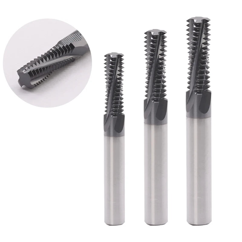 12 Unf Thread Milling Insert Trapezoidal Thread Milling Cutter UNF UNC Full-teeth Thread Milling Cutter