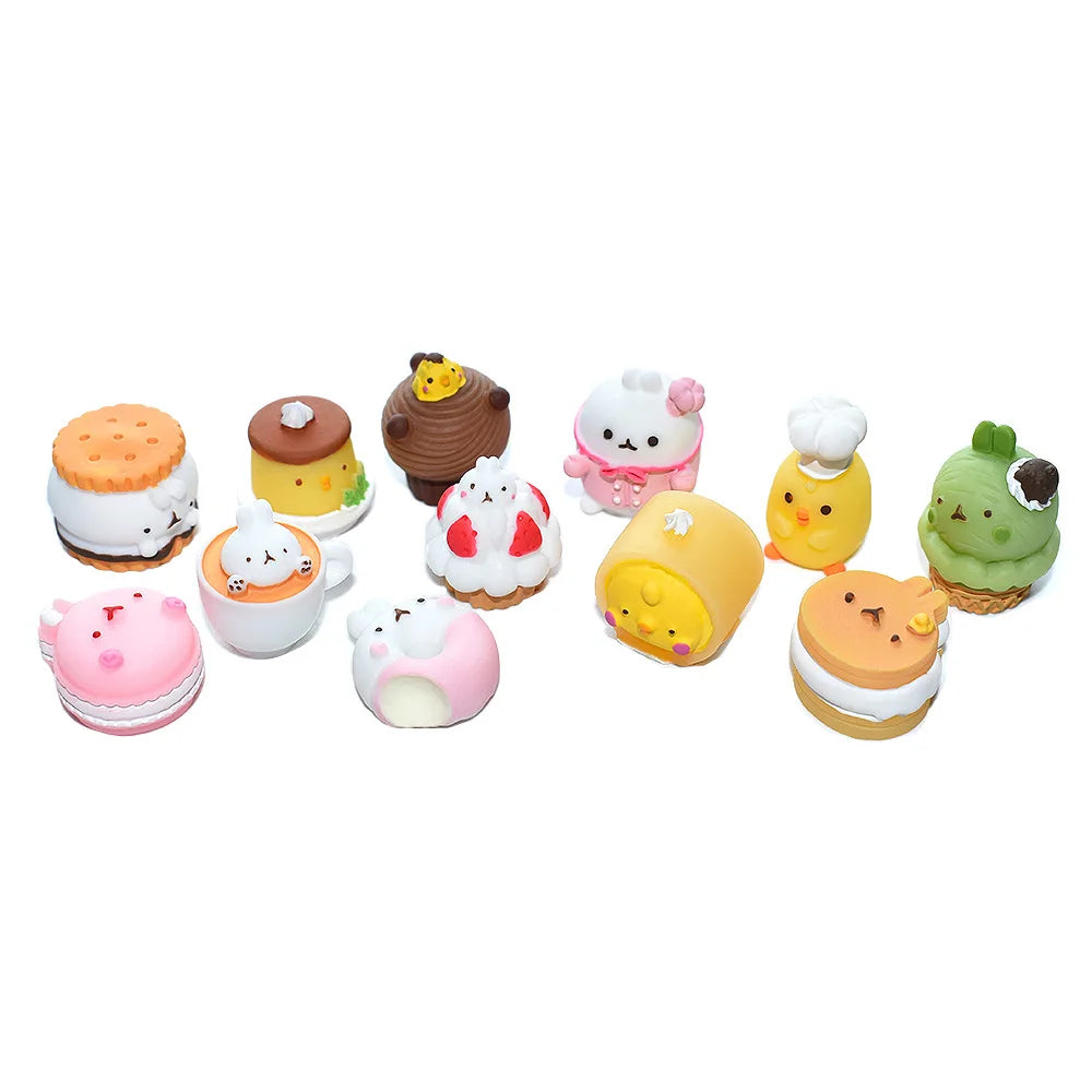 3D Resin cartoon Planar Home Decor Resin Cabochons Scrapbook Craft DIY Jewelry Accessories