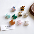 DOWELL Hot Sale High Quality Garra Do Cabelo Animal Shape Aectate Hair Claw Clips