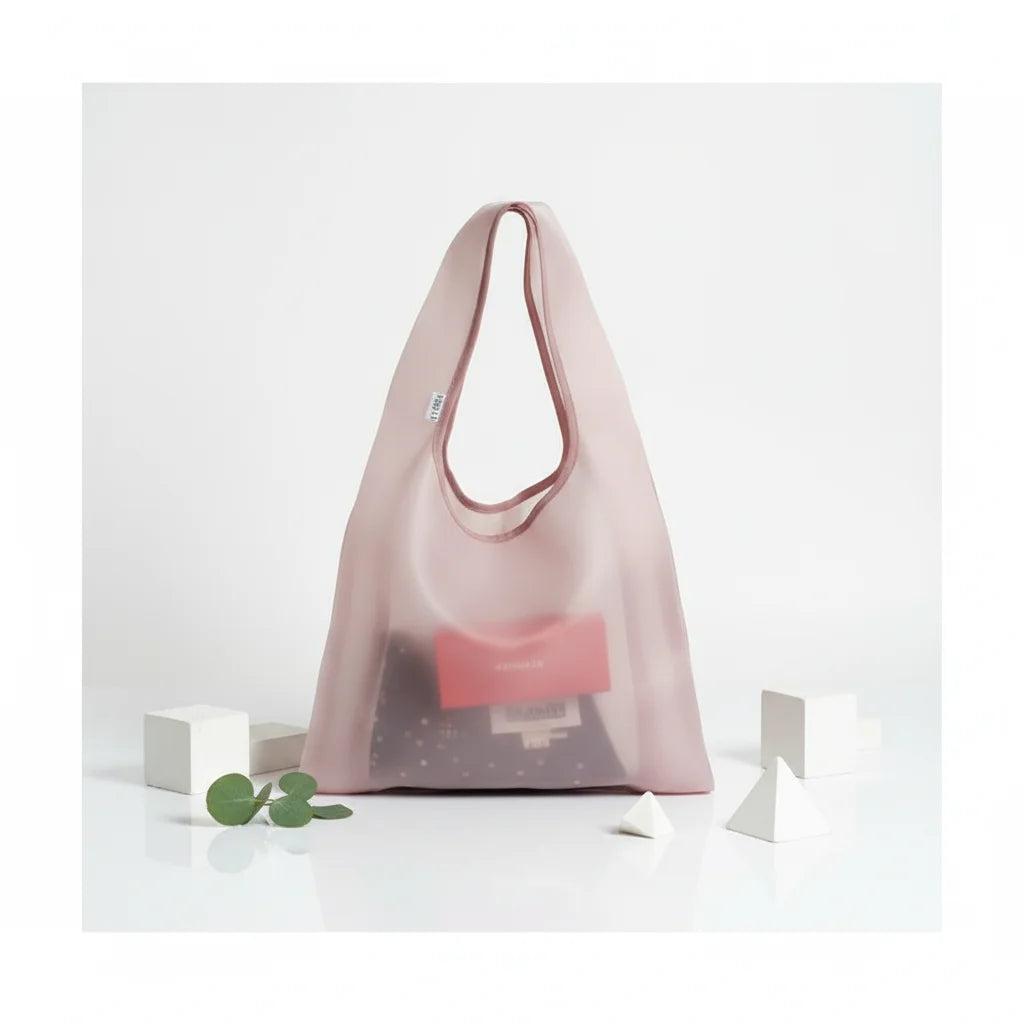 Luxury Organza Tote Bags -LargeEco-Friendly Custom Printeduse for Shopping Handbag and Grocery Bags