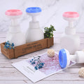 Refillable Plastic Cosmetic Plastic Flower Shape Foaming Bottle Hand Soap Dispenser Pump With Flower Shape
