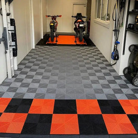Competitive Price Durable Interlocking Truck Garage Floor Tile Plastic for Heavy Duty Factory Industrial
