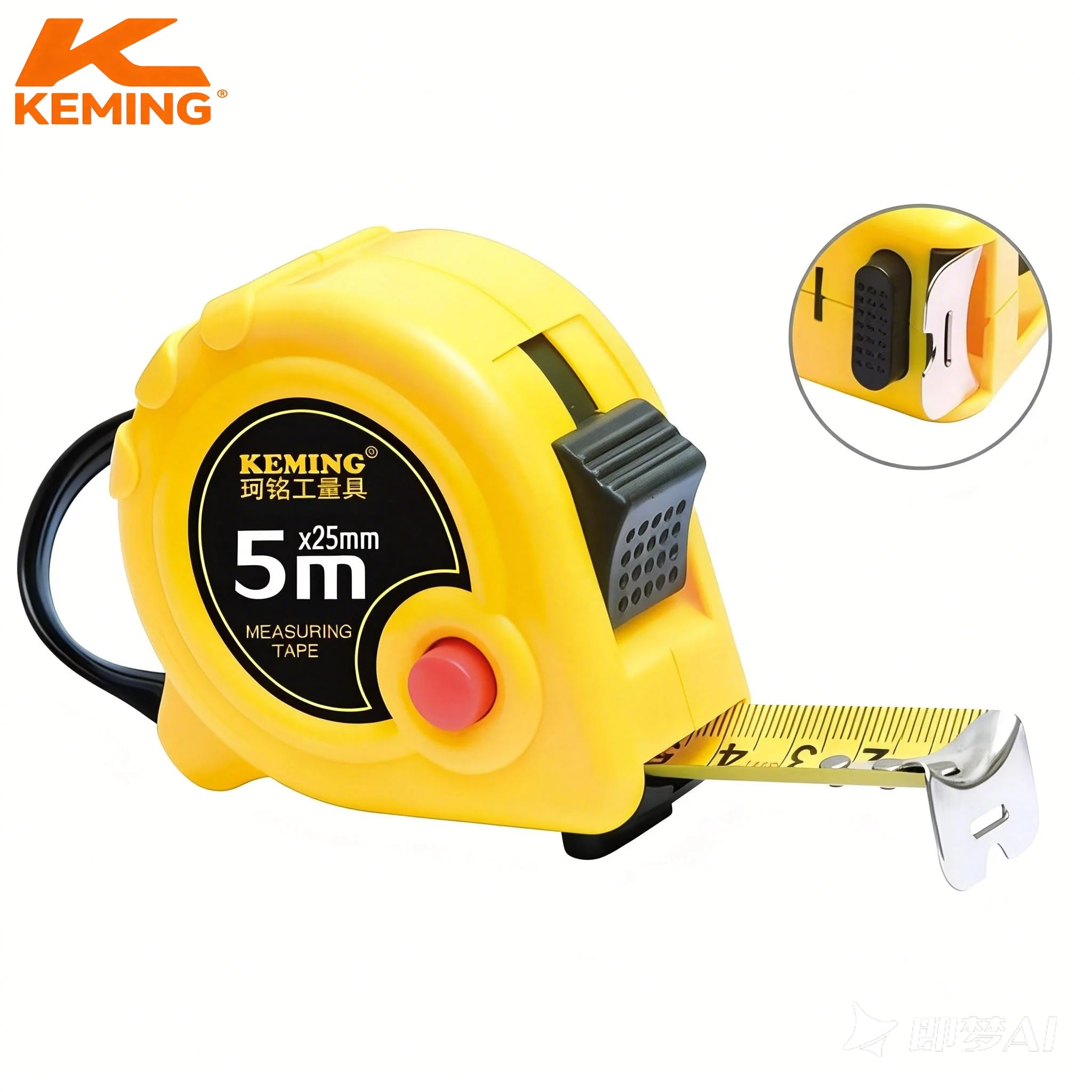 Hot Sale Cheap Retractable Smart Tape Measure Under 1 Dollar Three Locks Hand Tools Promotion Measuring Tape
