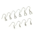 Wholesale 925 Sterling Silver Earring Finding Silver Earrings Hook for DIY Jewelry