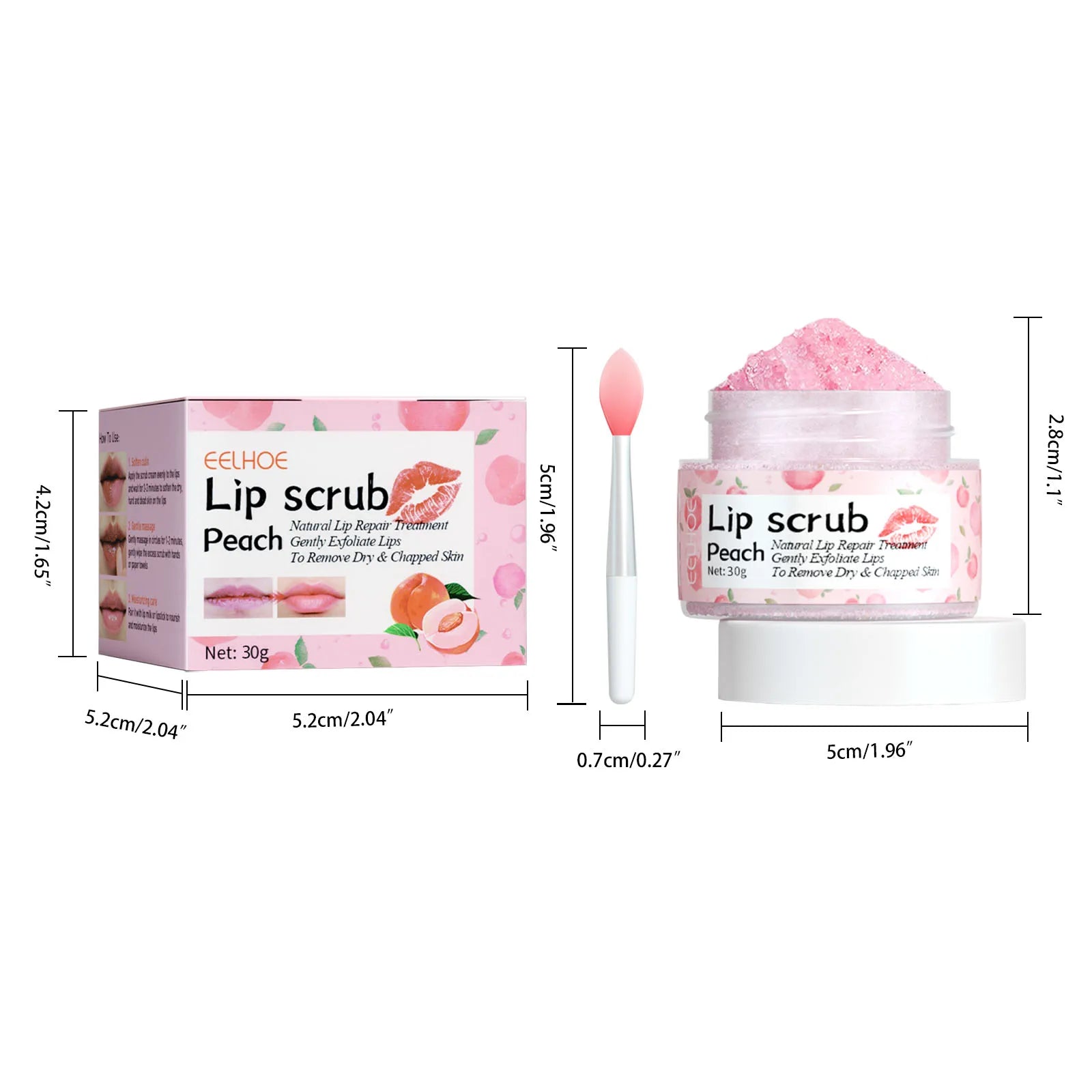 Wholesale Moisturizing Clear Lip Balm Strawberry Glow Pink Tinted Lip Balm Organic Vegan Mineral Sunscreen Spf 30 Lip Balm