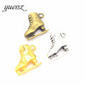 YuenZ 3 Color Antique Silver Color Metal Skates Charms Pendants for Jewelry Making Diy Handmade Jewelry 18*15mm N105