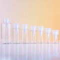 150ml 200ml 250ml 300ml Transparent Liquid Press Pump Dispenser Bottle Cosmetic Toner Bottle Makeup Nail Polish Remover Bottle